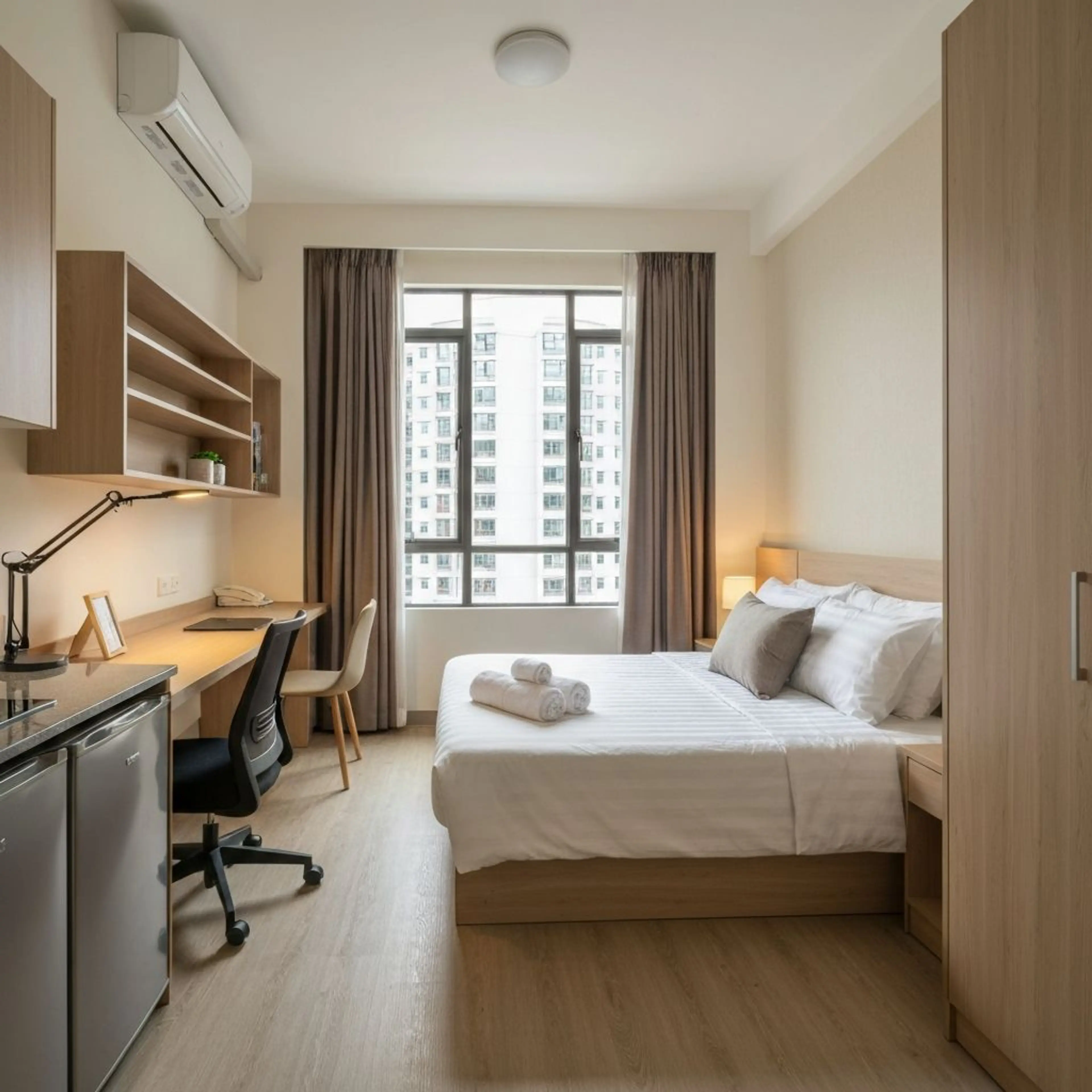 Typical student accommodation interior